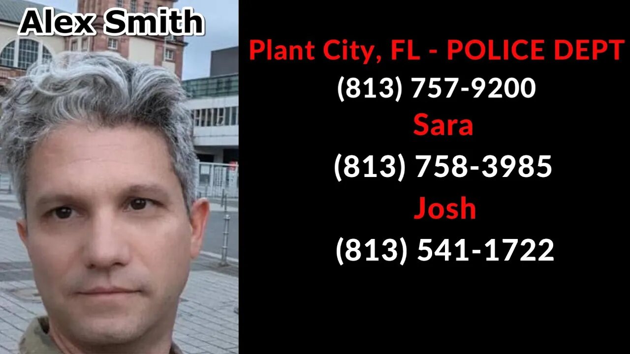 Alex Smith (Missing Endangered Veteran) Plant City, FL #AlexSmith