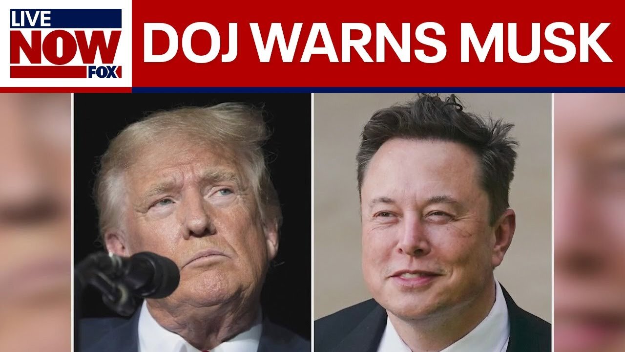 DOJ warns Musk's $1M voter contest could violate US law | LiveNOW from FOX