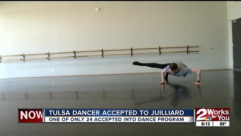 Tulsa dancer accepted into Juilliard