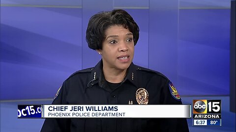 PHX Police Chief responds to shoplifting incident