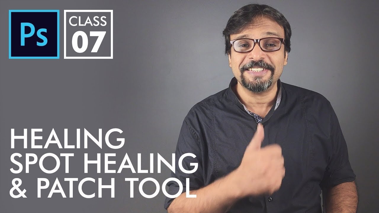 Healing Tools - Adobe Photoshop for Beginners - Class 7 - Urdu / Hindi