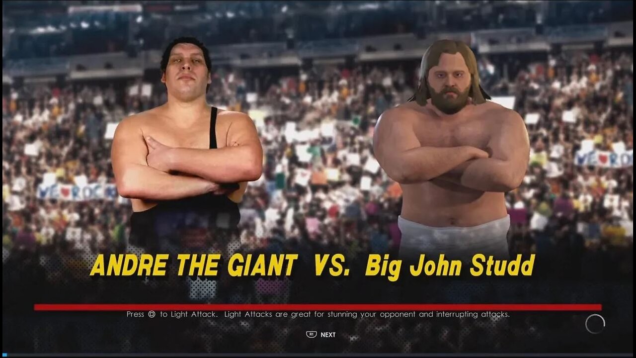 Wrestlemania 1 - Part 7 - Andre The Giant vs Big John Studd