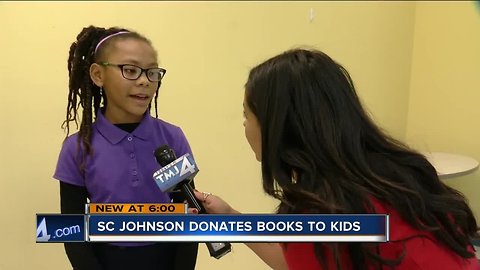 Racine students receive free book as part of 'Battle of the Books' event