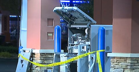 Thieves strike Chase bank ATM in west Las Vegas