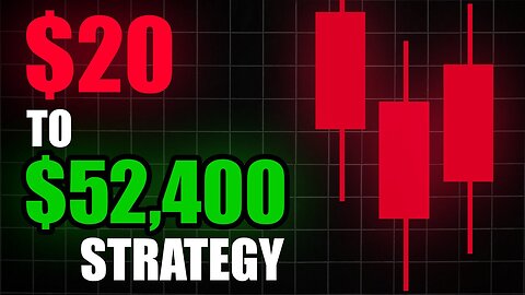 Testing $20 To $52,400 Strategy 1000 TIMES - Fastest Way To Grow Small Trading Account