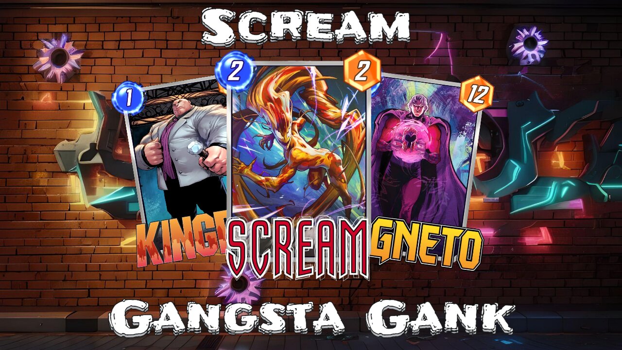 Running Fool’s Pockets with Scream |Gangsta Gank Scream Deck| Marvel Snap