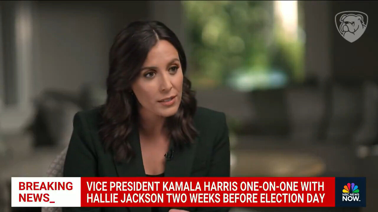 Hallie Jackson Plays Word Games With Kamala So She Can Claim That She Never Wanted To Abolish ICE