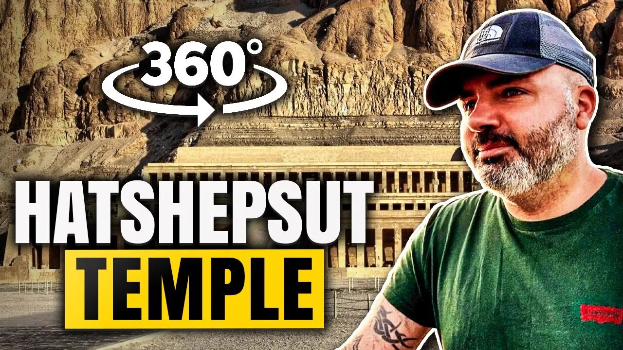 Explore The Temple of Hatshepsut in 360° VR (Luxor Egypt)