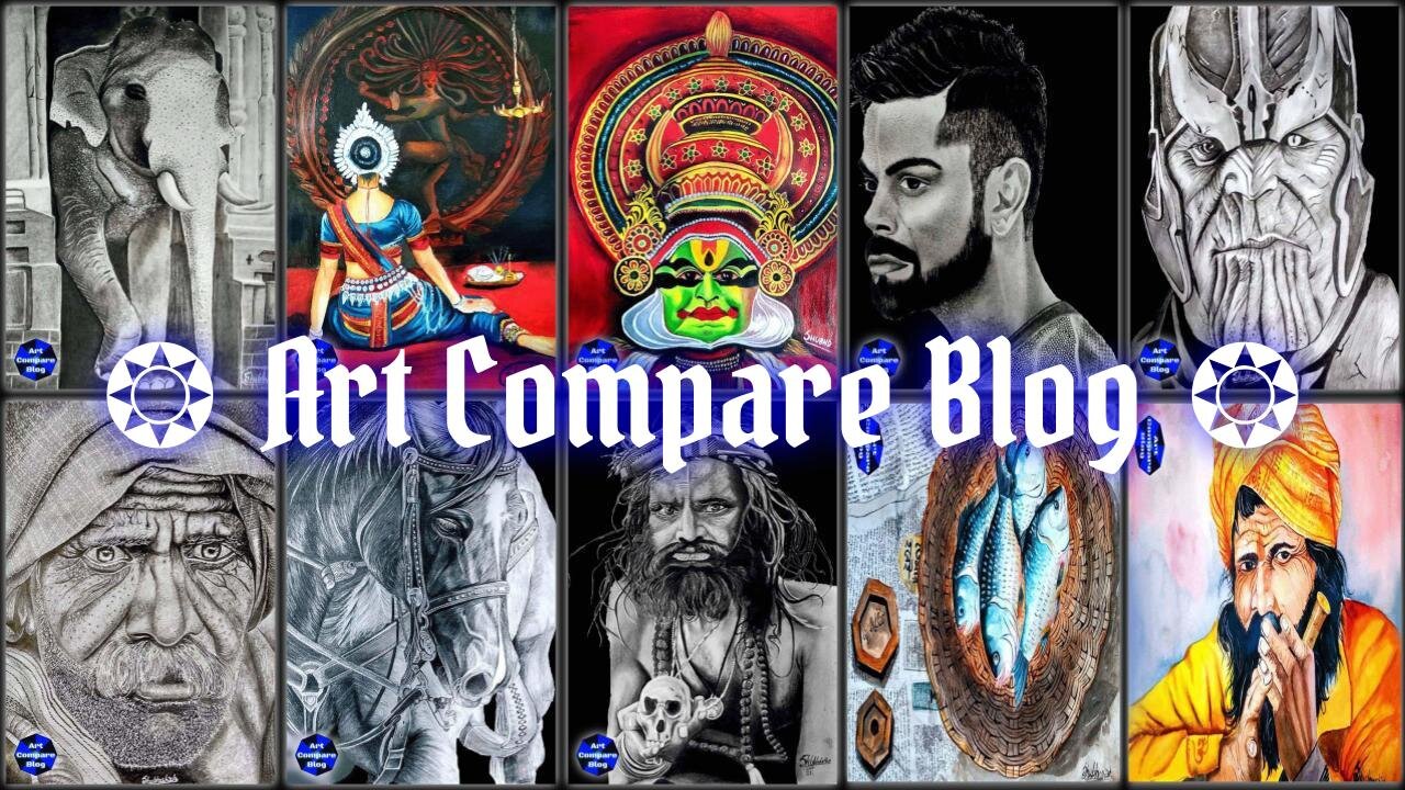 Diverse Artistry-A Fusion of Cultures and Styles(Shubhashish Halder-01) #artcompareblog
