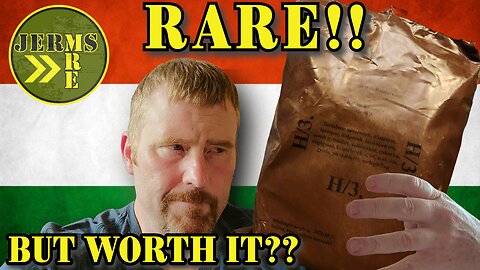 RARE Hungarian Defense Forces 24 Hr. MRE Review Menu 3