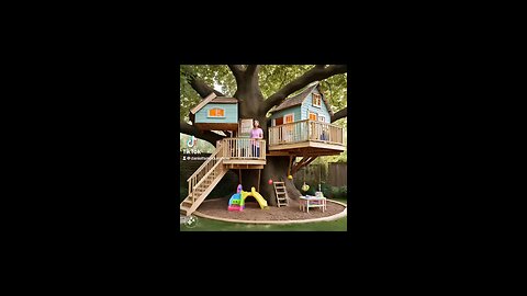 Imagine a treehouse for kids