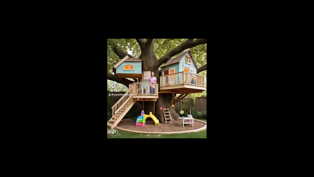 Imagine a treehouse for kids