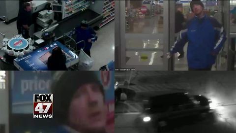 Police looking for man who bought big screen TV with stolen credit card