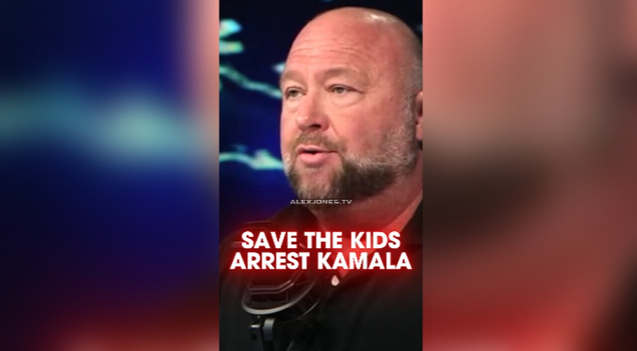 Alex Jones: Trump Must Pledge To Save The 325k Children & Arrest Kamala - 9/3/24