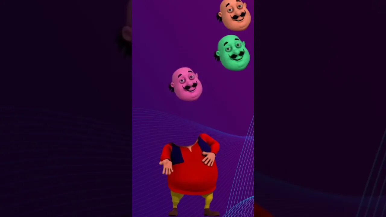 Motu Patlu wrong head match|virt the robot|head puzzles #shorts #ytshorts