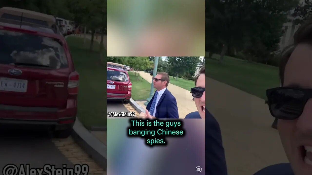 CONFRONTING Eric Swalwell About Chinese Spy Affair