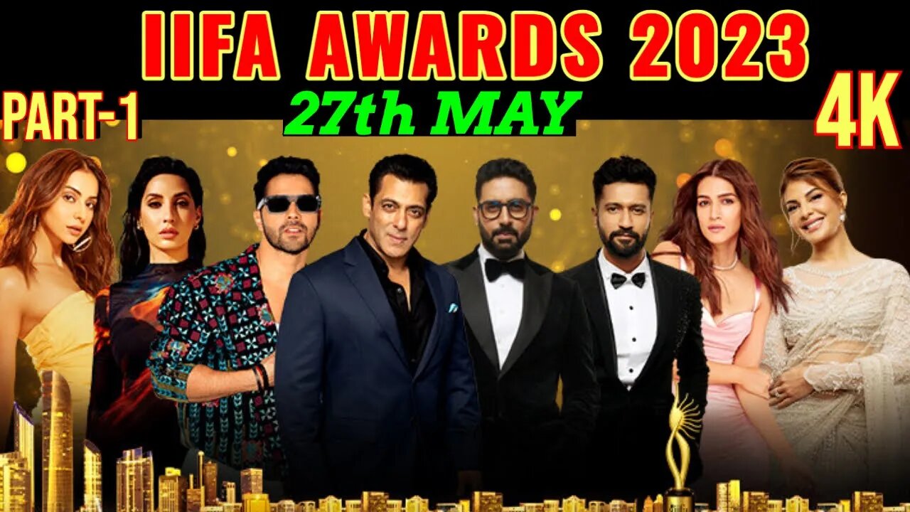 Part 1: IIFA Awards 2023 Full Show | Salman Khan, SRK, Hrithik Roshan, Nora Fatehi | Abu Dhabi