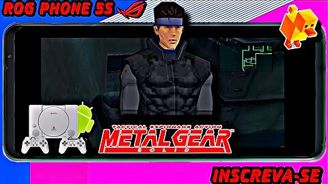 METAL GEAR SOLID: Revivendo a nostalgia do PlayStation 1 usando o Duckstation Emulator Android.