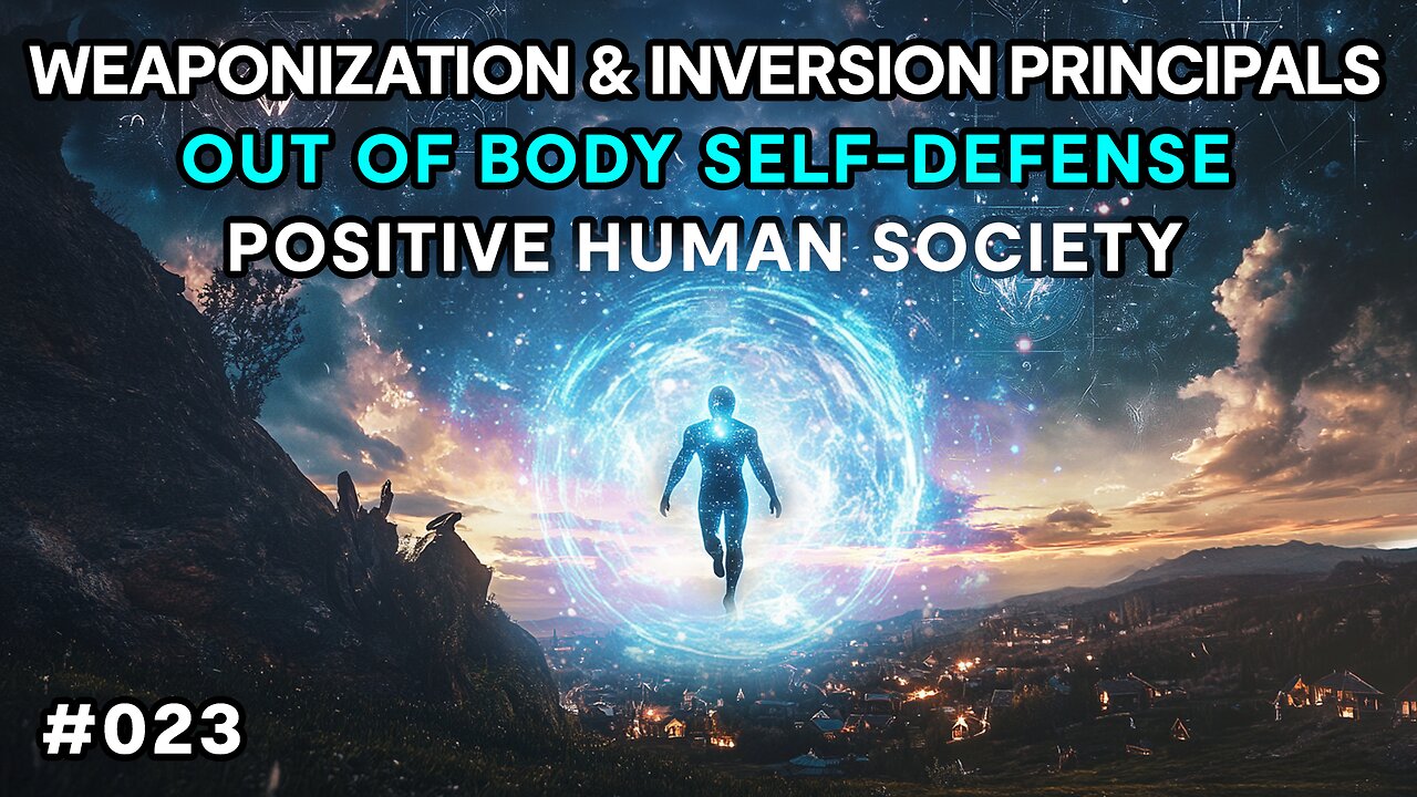 Weaponization & Inversion Principals, Out of Body Self-Defense, Positive Human Society