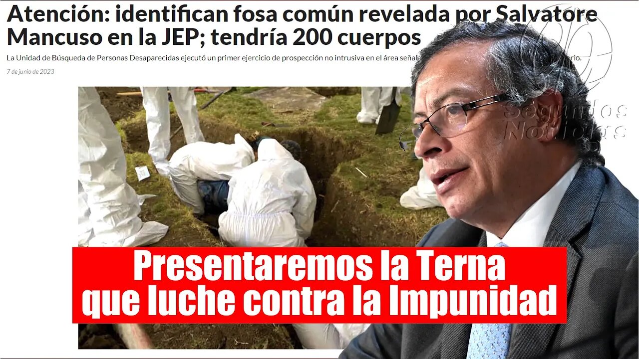 🛑🎥“Entiendan este mensaje: Presentaremos la terna que luche contra la impunidad” Gustavo Petro👇👇