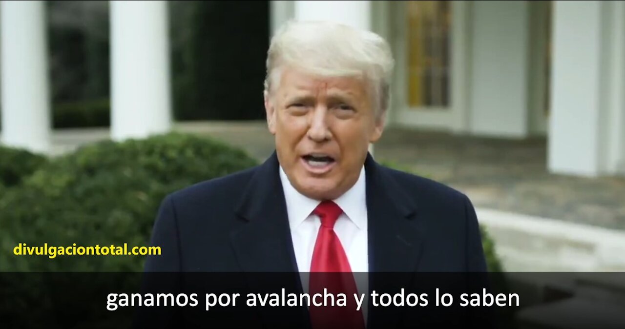 6-ENE-2021 Video de Trump Pidiendo Paz Eliminado por Twitter