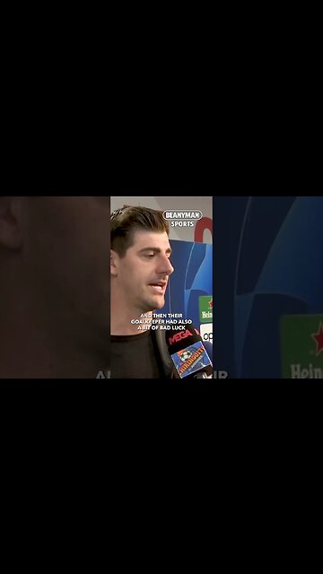 'Nowadays it's important for goalkeepers to play with the legs. These things can happen' | Courtois