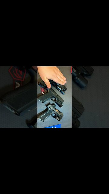 The best flashlight for your handgun! #firearms #flashlight #holosun #surefire #olight