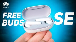 BOM E BARATO! Huawei FREEBUDS SE - 24h de BATERIA e SEMI IN-EAR
