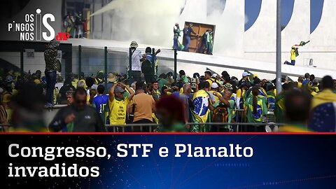 PF vai indiciar mais de mil pessoas que participaram dos atos em Brasília