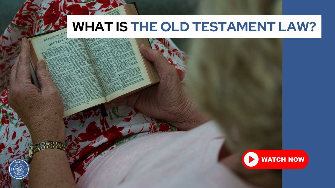 What is the Old Testament law?