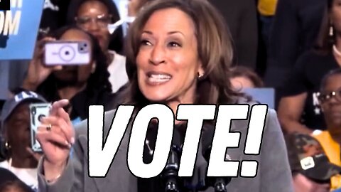 WATCH: Kamala Harris Encourages Voters to Vote Early