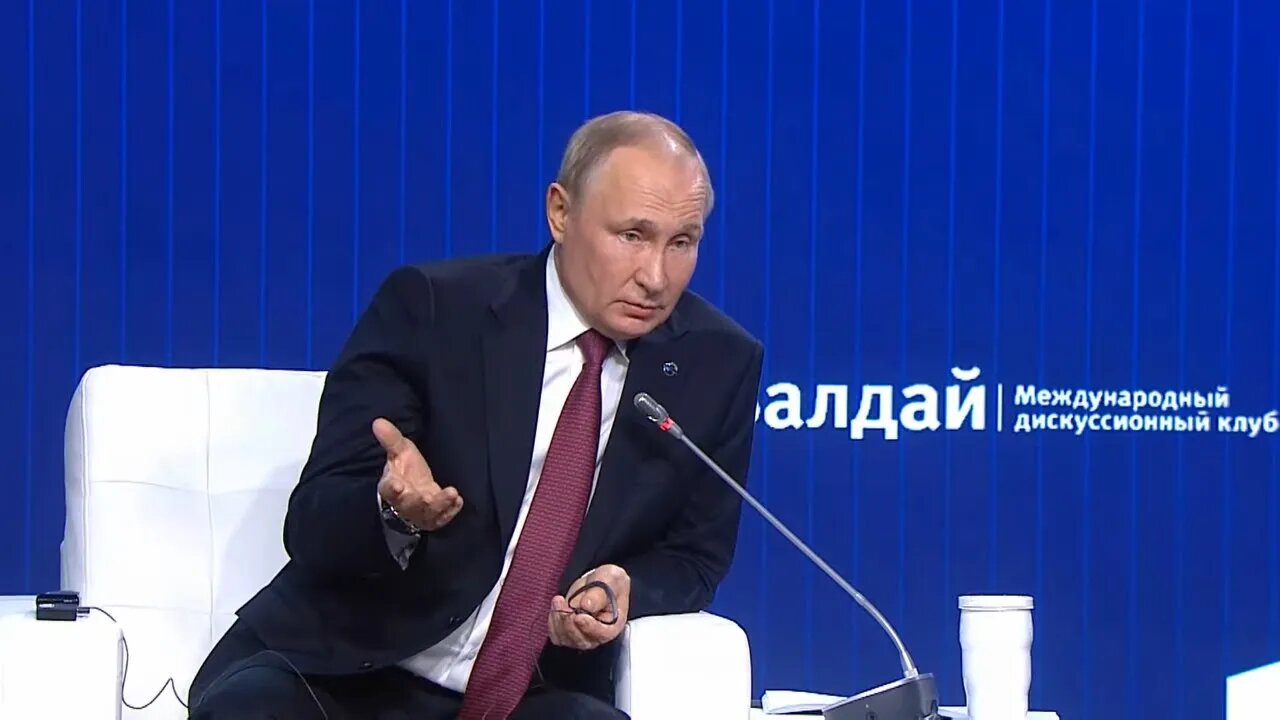 FULL: Putin Q & A Session at Valdai Discussion Club - Read in American English / Overdub (Part 1)