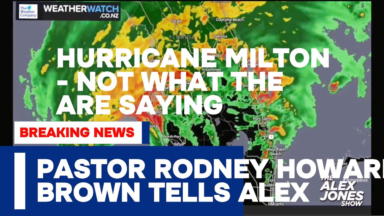 Pastor Rodney Howard Brown Reports By Phone on Hurricane Milton Aftermath.