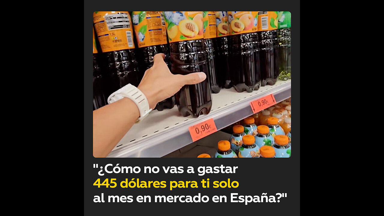 Gastar 445 dólares al mes por persona en España en compras de supermercado: ¿cómo es posible?