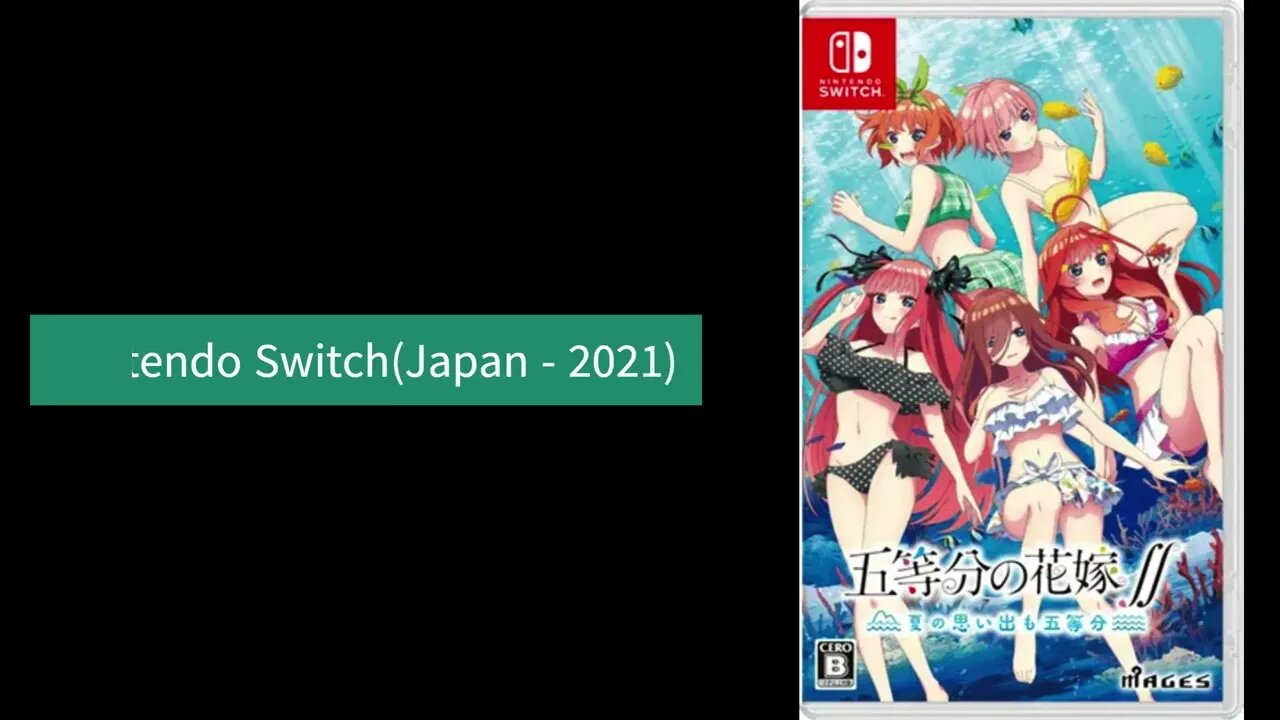 Video Game Covers V - Season 5 Episode 10: The Quintessential Quintuplets ∬(2021)