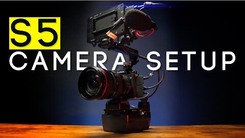 S5 First CAMERA SETUP // PANASONIC S5