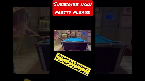 Maximum Libertarian Pool Hall coming soon