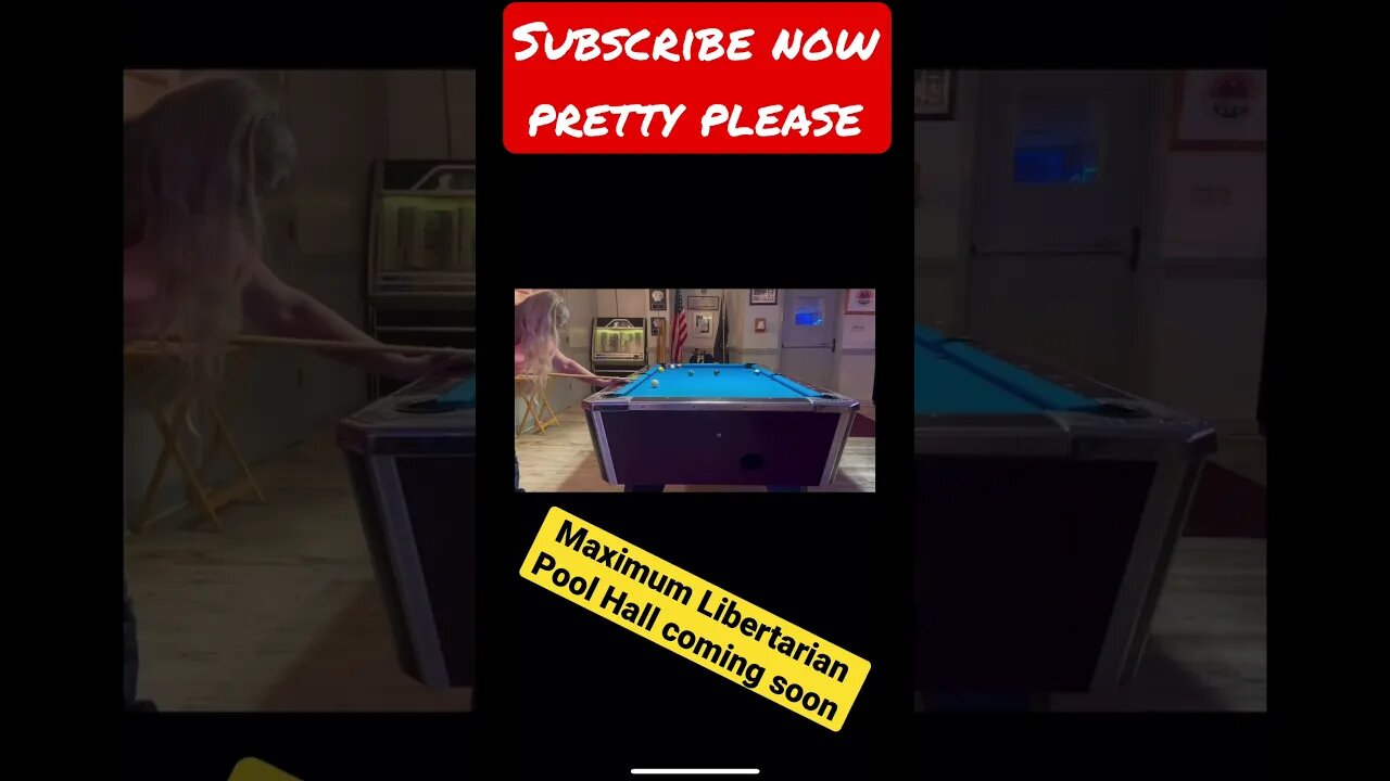Maximum Libertarian Pool Hall coming soon