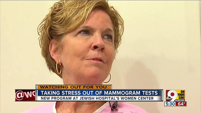 Taking stress out of mammogram tests