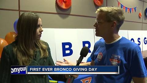 Broncos' 'Giving Day' raises money for student programs