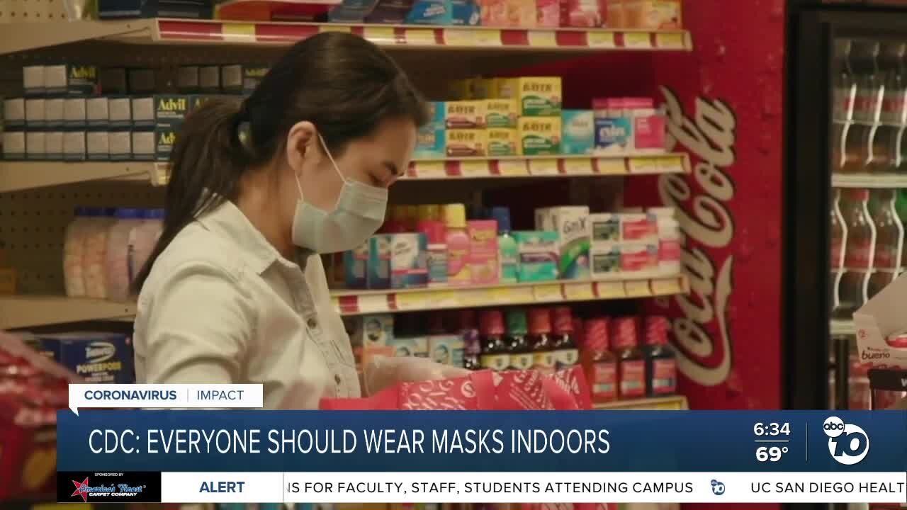 County reacts to CDC recommendations for indoor mask wearing