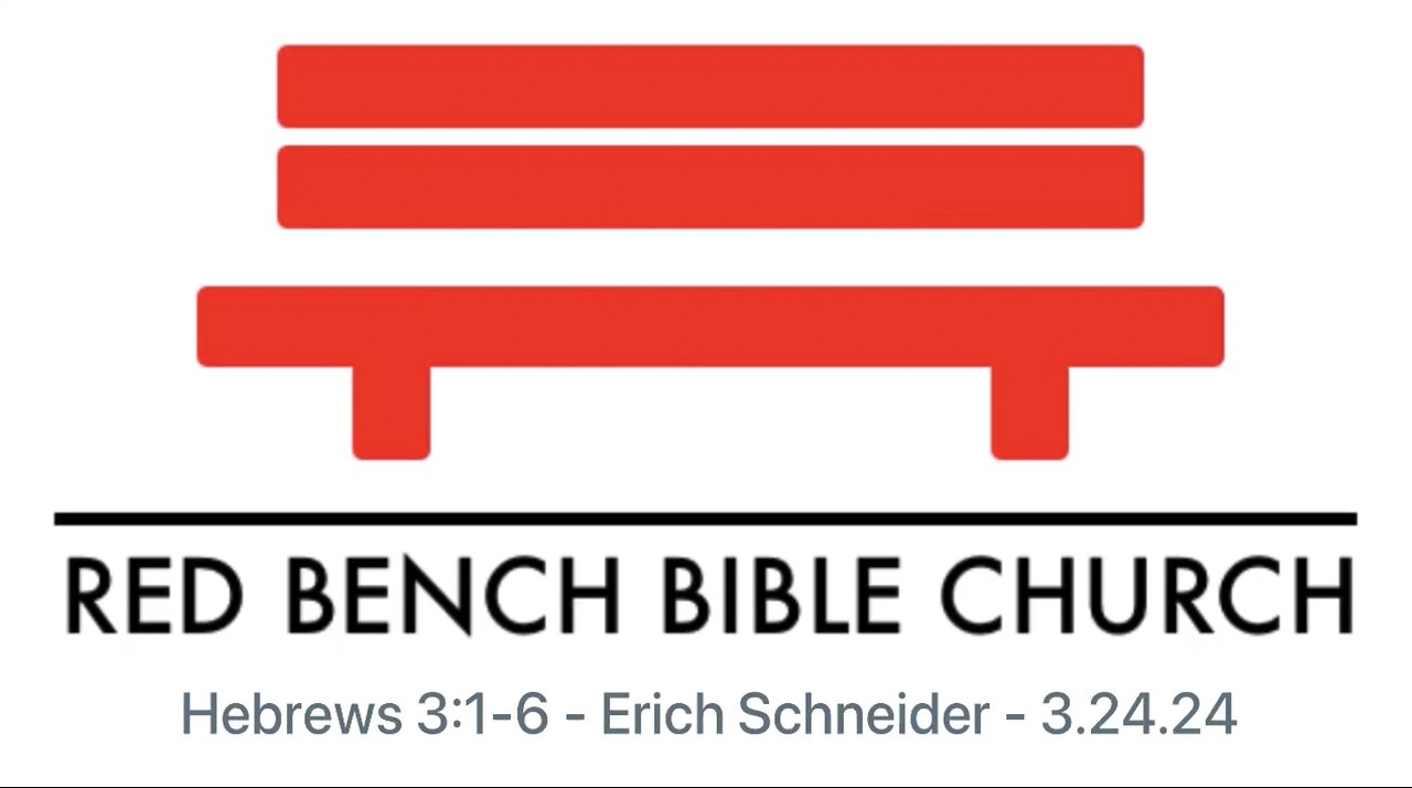 Hebrews 3:1-6 - Moses Was Great, Jesus Is Greater - 3.24.24