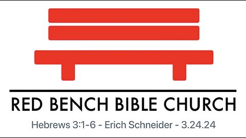 Hebrews 3:1-6 - Moses Was Great, Jesus Is Greater - 3.24.24