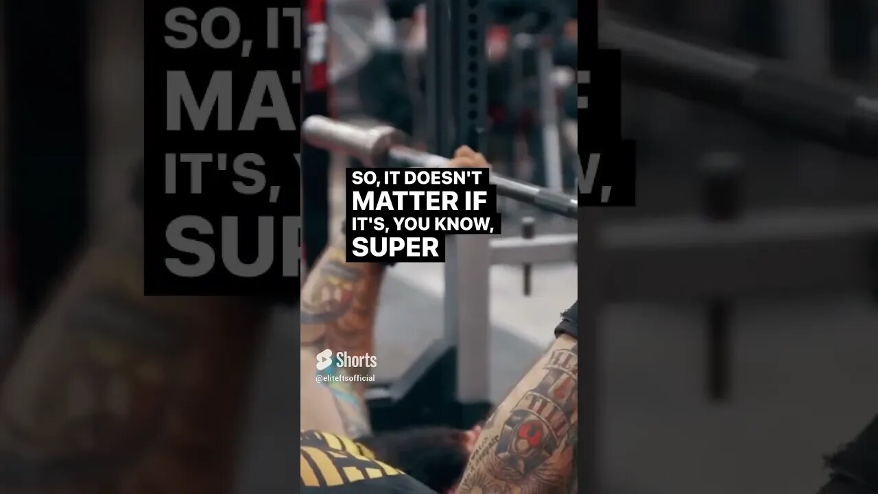 IS THIS THE PERFECT BENCH PRESS SETUP ?