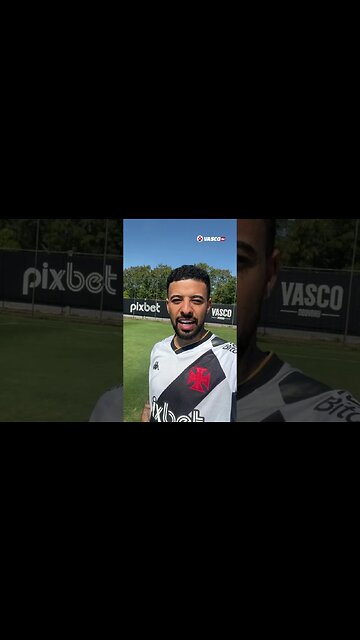 Novo Reforço do Vasco, Paulinho Paula falando com a torcida após ser anunciado