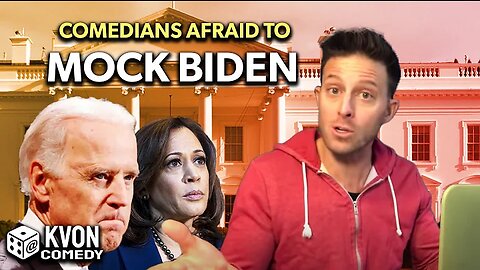 Are Comedians AFRAID to mock BIDEN?