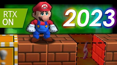 This is Mario 64 in 2023