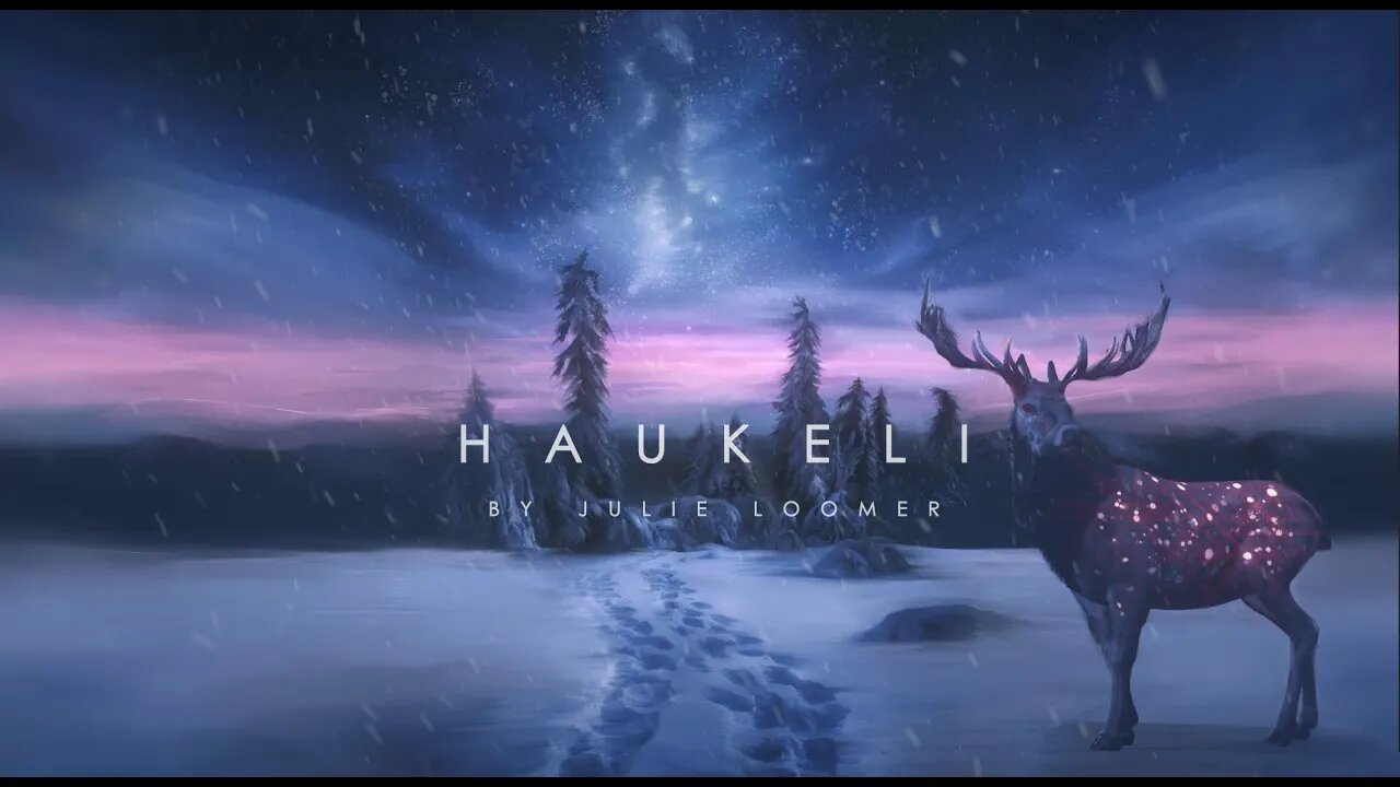 Meditation Music 🌨 ❄️ 🦌HAUKELI 🌨 ❄️ 🦌 Study, Sleep Music, Peaceful Music, Winter Forest. Livestream