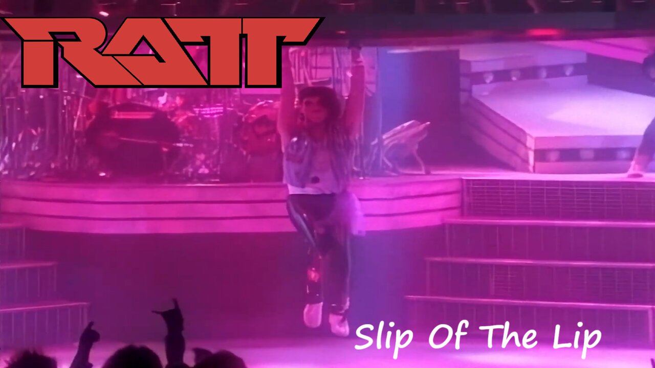 Ratt - Slip Of The Lip (Official Music Video)