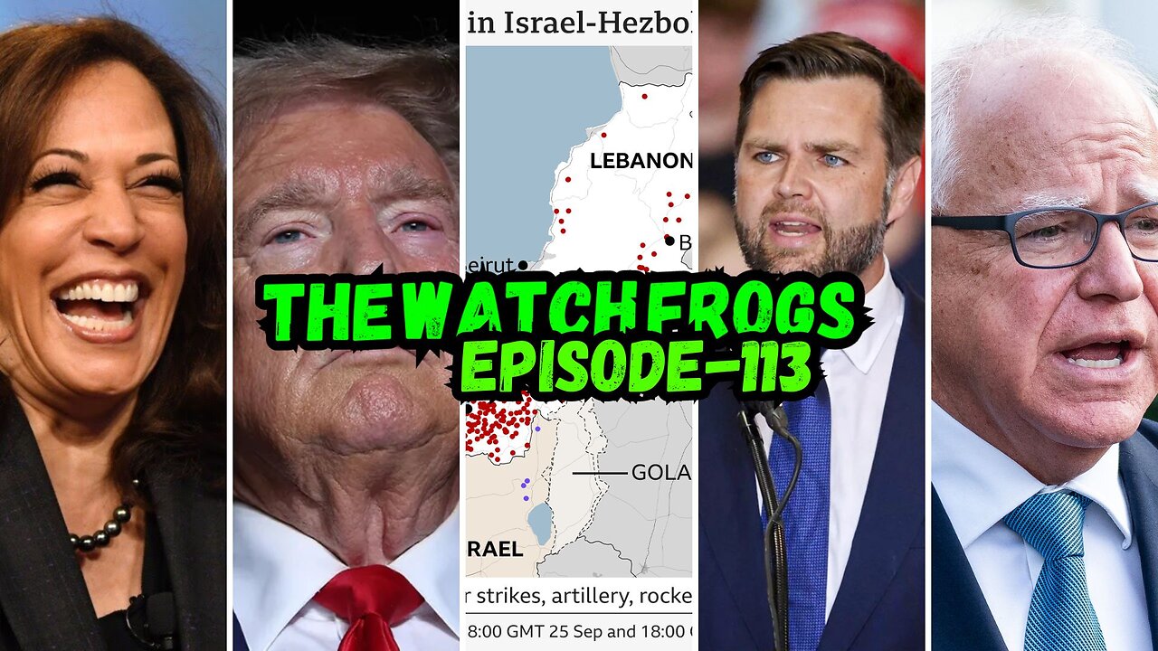 Watch Frogs Show 113 - JD Vance V Tampon Tim